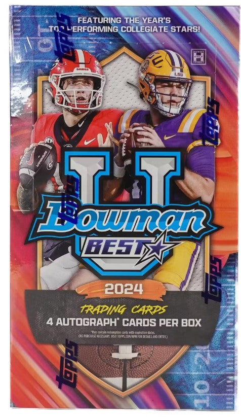 2024 Bowman University Best Football Hobby Box