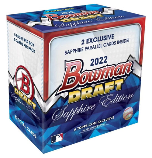 2022 Bowman Draft Sapphire Baseball Hobby Box