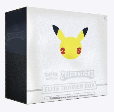 Pokemon Celebrations Elite Trainer Box (CLB) (Small Tear in Seal)