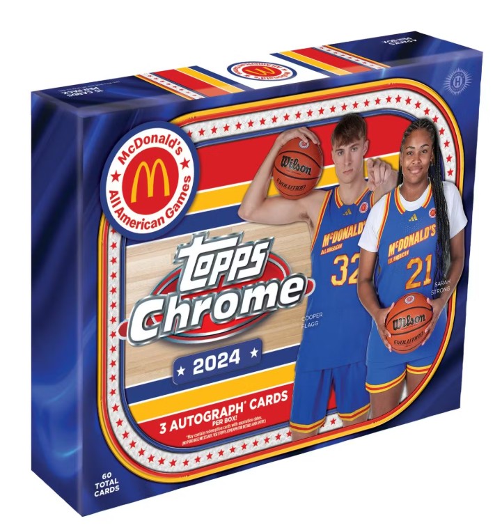 2024 Topps Chrome McDonald's All American Basketball Hobby Box