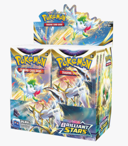 Pokemon Brilliant Stars Booster Box - SWSH09