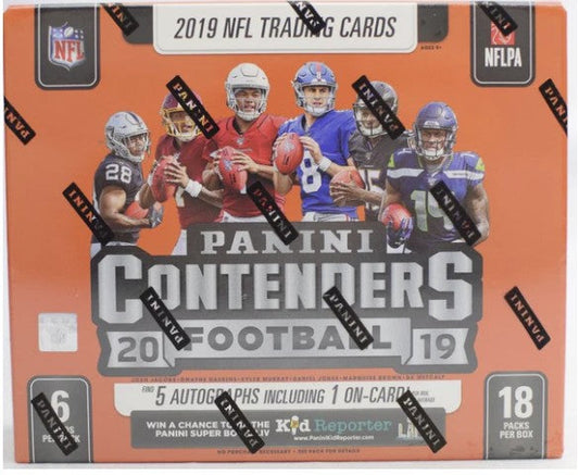 2019 Panini Contenders Football Hobby Box