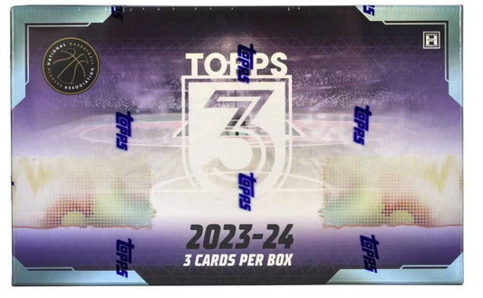 2023-24 Topps Three Basketball Hobby Box