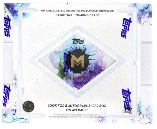 2023/24 Topps Motif Basketball Hobby Box