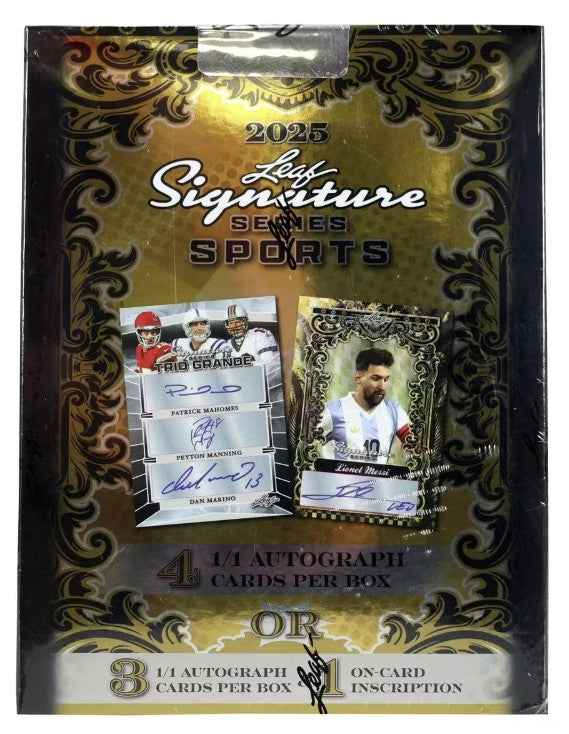 2025 Leaf Signature Series Sports Hobby Box