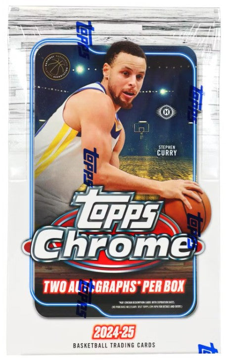 2024/25 Topps Chrome Basketball Hobby Box