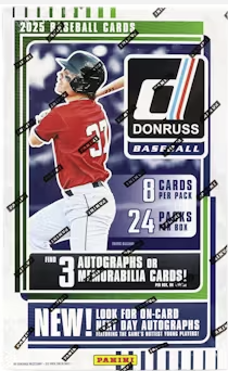 2025 Panini Donruss Baseball Hobby Box