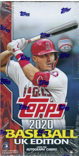 2020 Topps UK Edition Baseball Hobby 12-Box Case