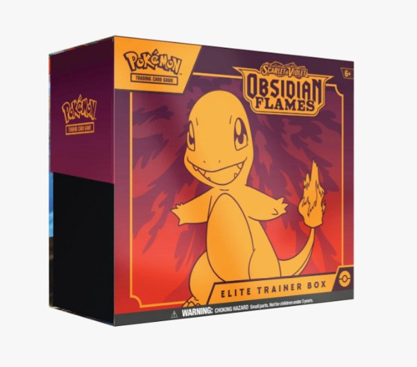 Pokemon Obsidian Flames Elite Trainer Box - SV03 (OBF) [Tear in Wrapping]