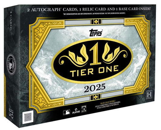2025 Topps Tier One Baseball Hobby Box