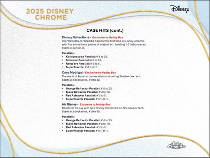 Disney Chrome Hobby Box (Topps 2025)