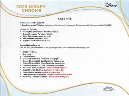 Disney Chrome Hobby Box (Topps 2025)