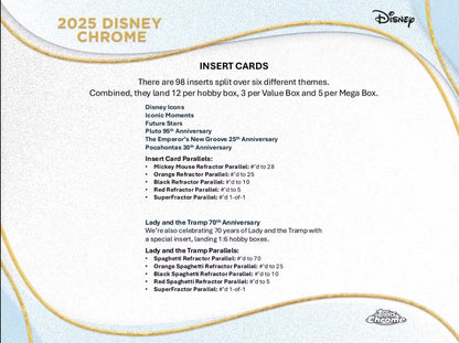 Disney Chrome Hobby Box (Topps 2025)