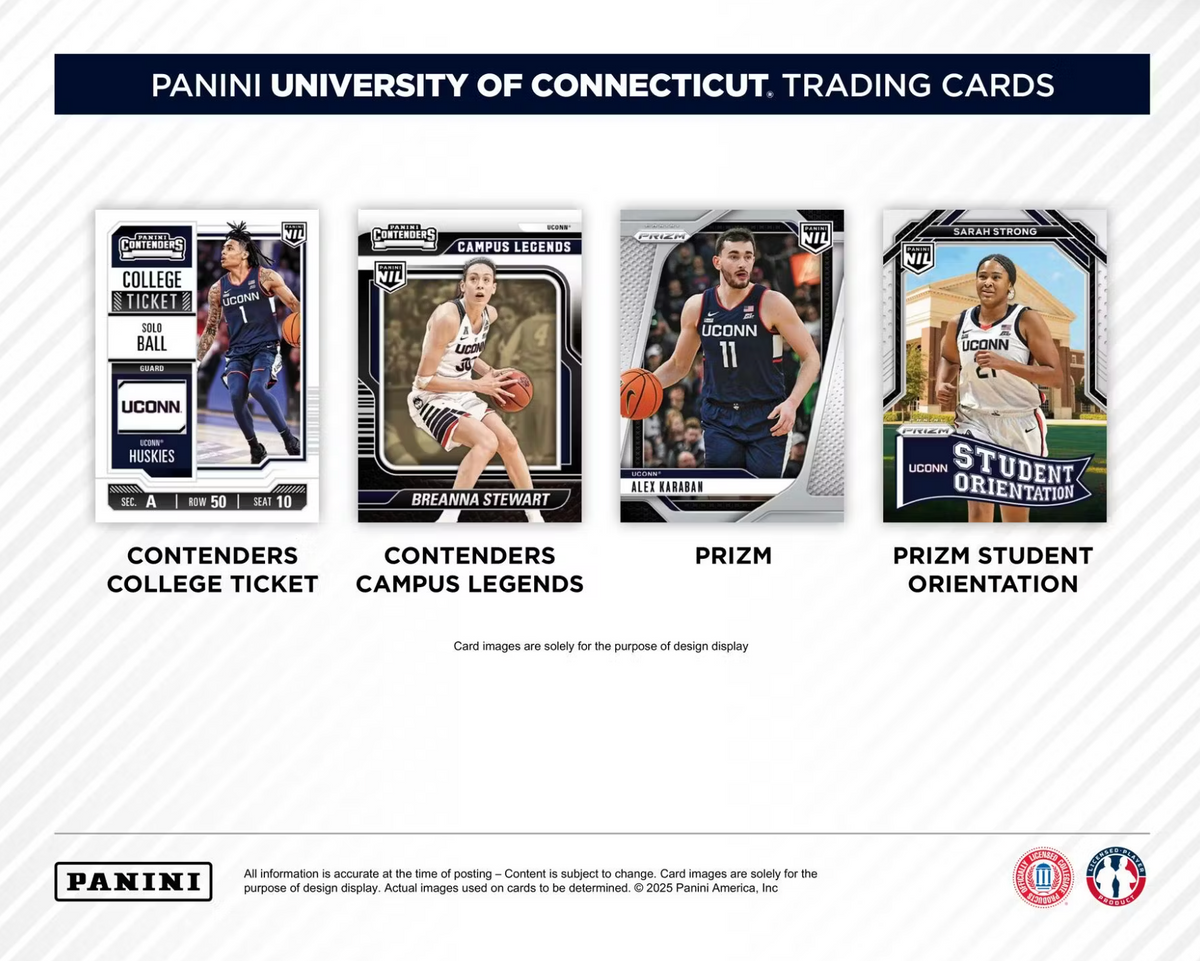 2024/25 Panini UConn Collegiate Basketball Hobby Box