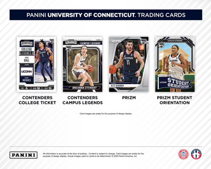 2024/25 Panini UConn Collegiate Basketball Hobby Box