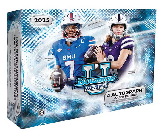 2025 Bowman University Best Football Hobby Box