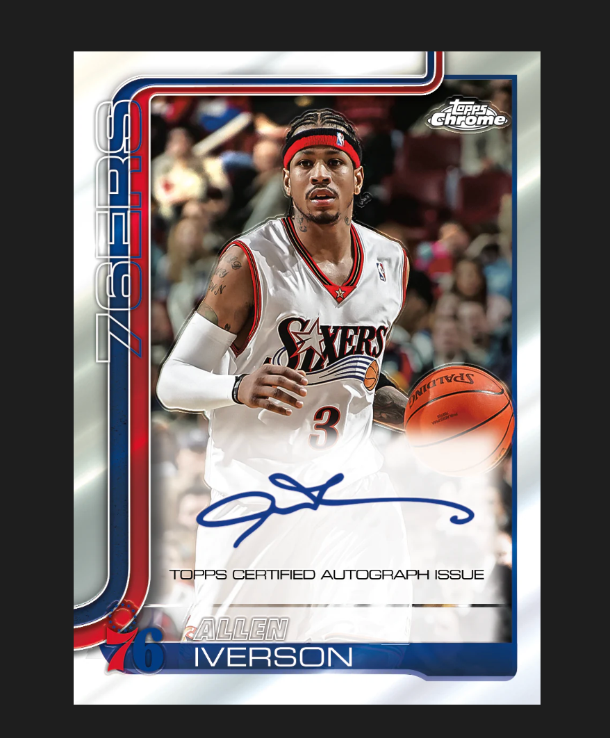 2025/26 Topps Chrome Basketball Mega Box