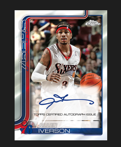 2025/26 Topps Chrome Basketball Jumbo Hobby Box