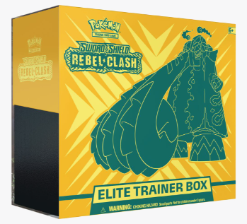 Pokemon Rebel Clash Elite Trainer Box - SWSH02: Rebel Clash (SWSH02)
