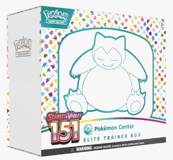 151 Pokemon Center Elite Trainer Box (Exclusive) - SV: Scarlet & Violet 151 (MEW)