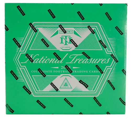 2025 Panini National Treasures Collegiate Football Hobby Box
