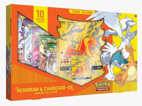 Pokemon Reshiram & Charizard GX Premium Collection
