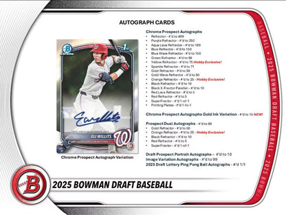 2025 Bowman Draft Baseball Breaker Delight Box