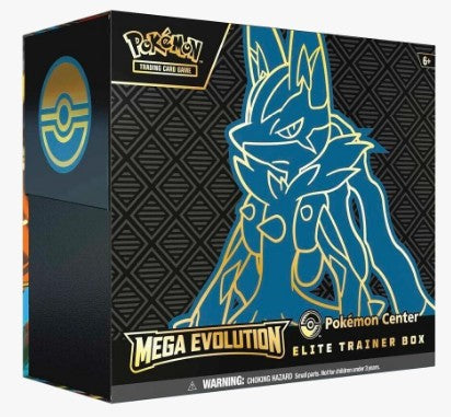 Mega Evolution Pokemon Center Elite Trainer Box (Exclusive) [Mega Lucario] - ME01: Mega Evolution (MEG)