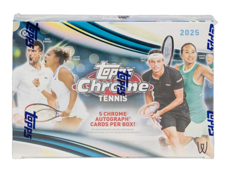 2025 Topps Chrome Tennis Delight Box