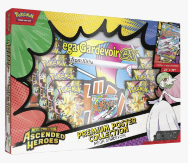 Pokemon Premium Poster Collection: Mega Gardevoir - ME: Ascended Heroes (ASC)