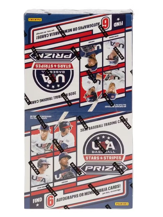 2026 Panini USA Stars & Stripes Prizm Baseball Hobby Box