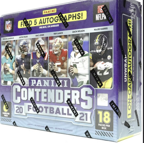 2021 Panini Contenders Football Hobby Box