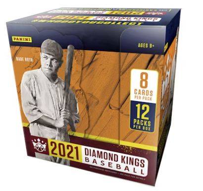 2021 Panini Donruss Diamond Kings Baseball Hobby Box