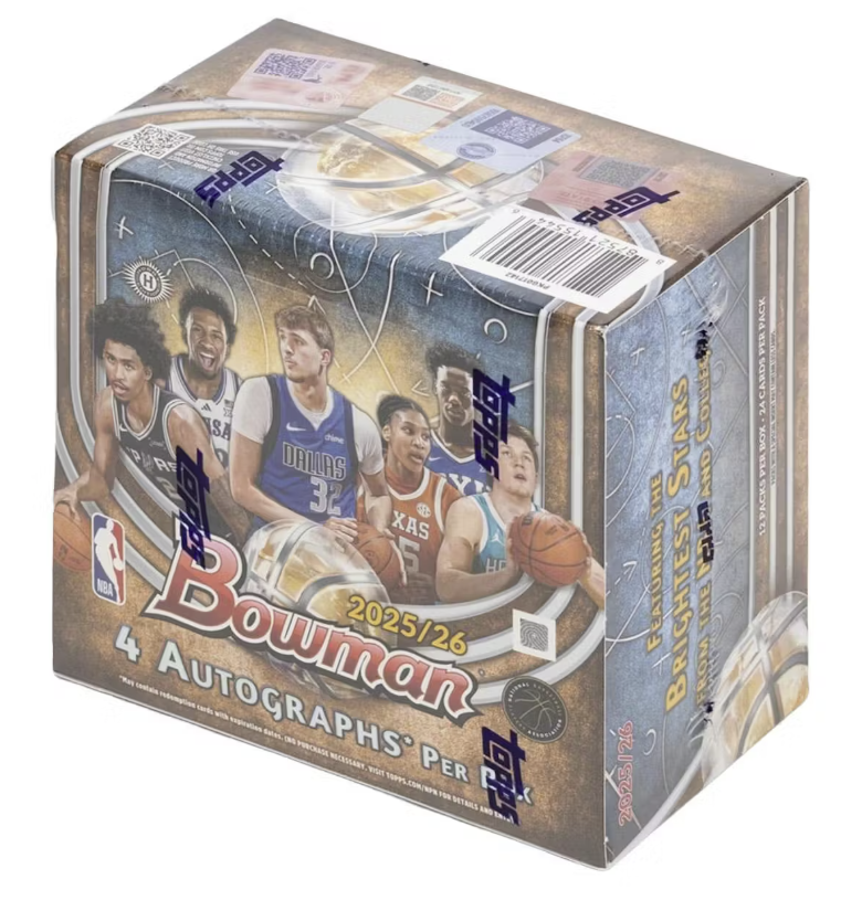 2025/26 Bowman Basketball Hobby Jumbo Box