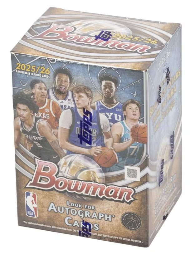 2025/26 Bowman Basketball Blaster 40-Box Case (Presell)