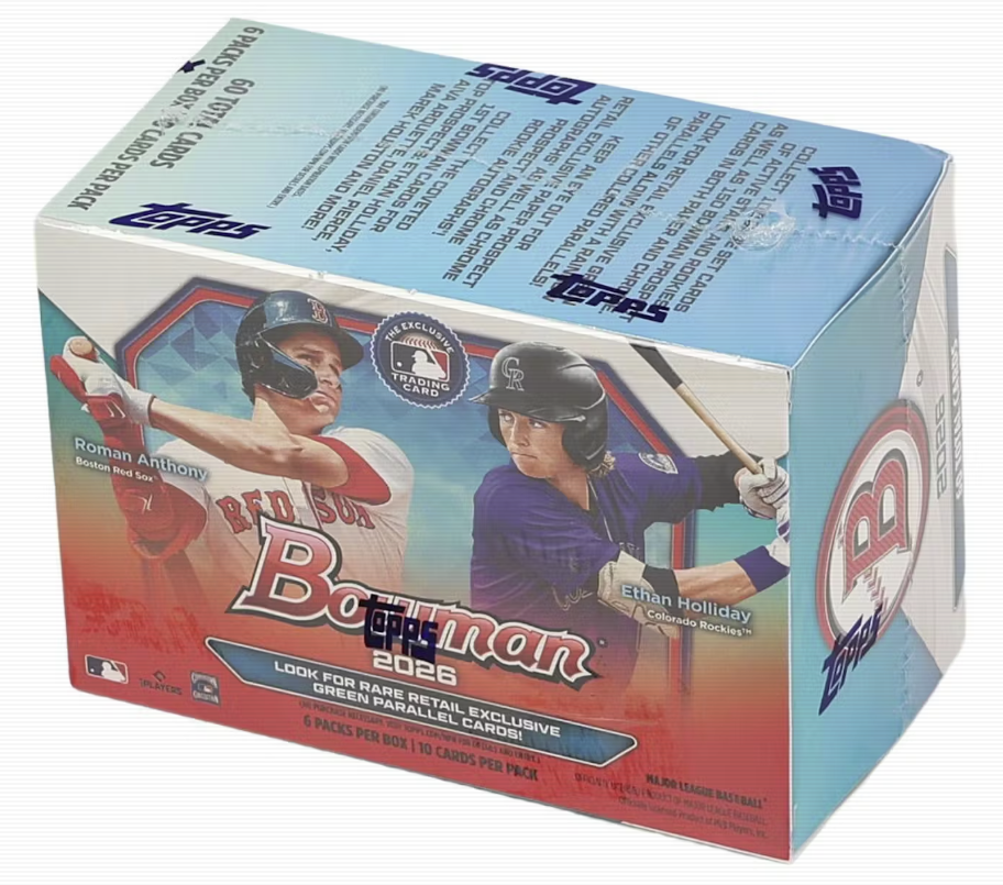 2026 Bowman Baseball Blaster 40-Box Case (Presell)