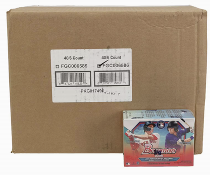 2026 Bowman Baseball Blaster 40-Box Case (Presell)