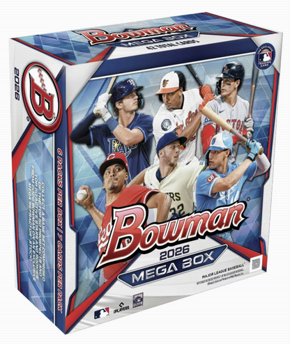 2026 Bowman Baseball Mega 20-Box Case (Presell)