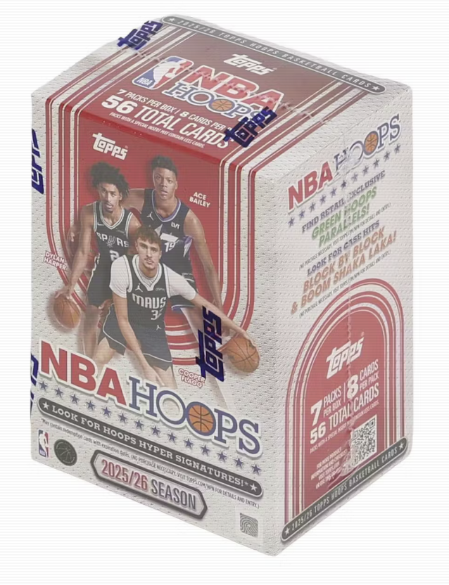 2025/26 Topps Hoops Basketball Blaster 40-Box Case (Presell)