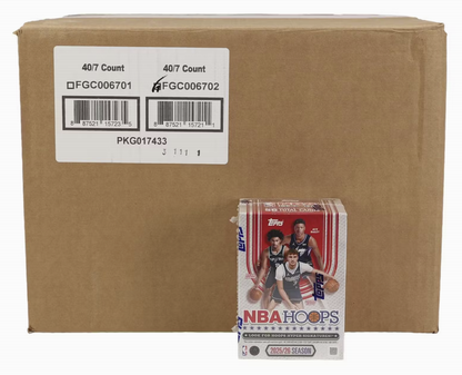 2025/26 Topps Hoops Basketball Blaster 40-Box Case (Presell)