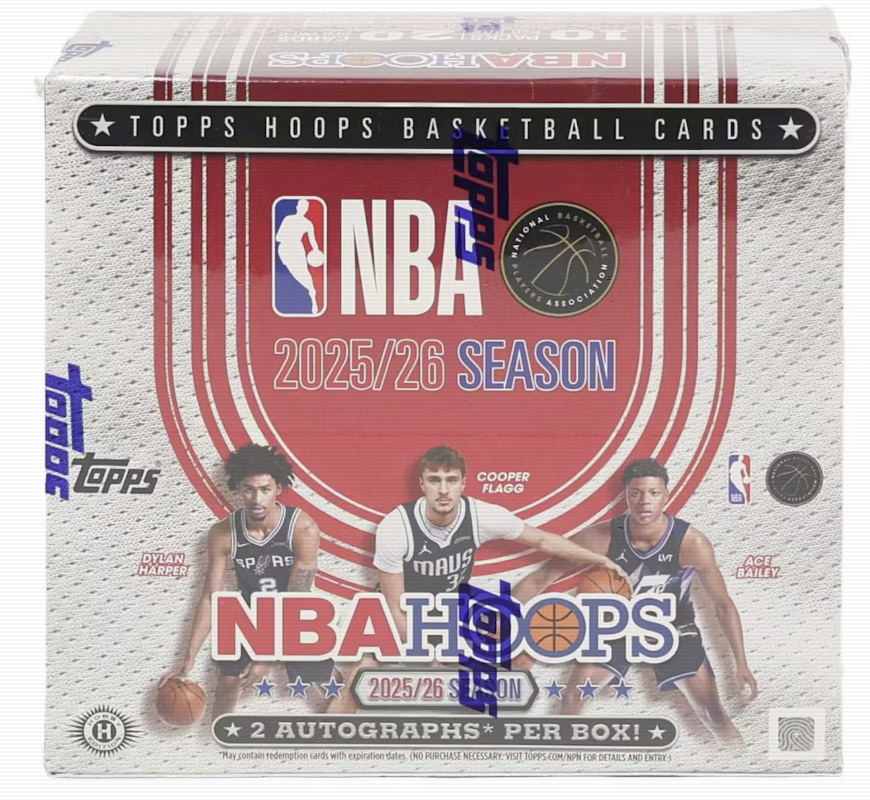 2025/26 Topps Hoops Basketball Hobby Jumbo Box