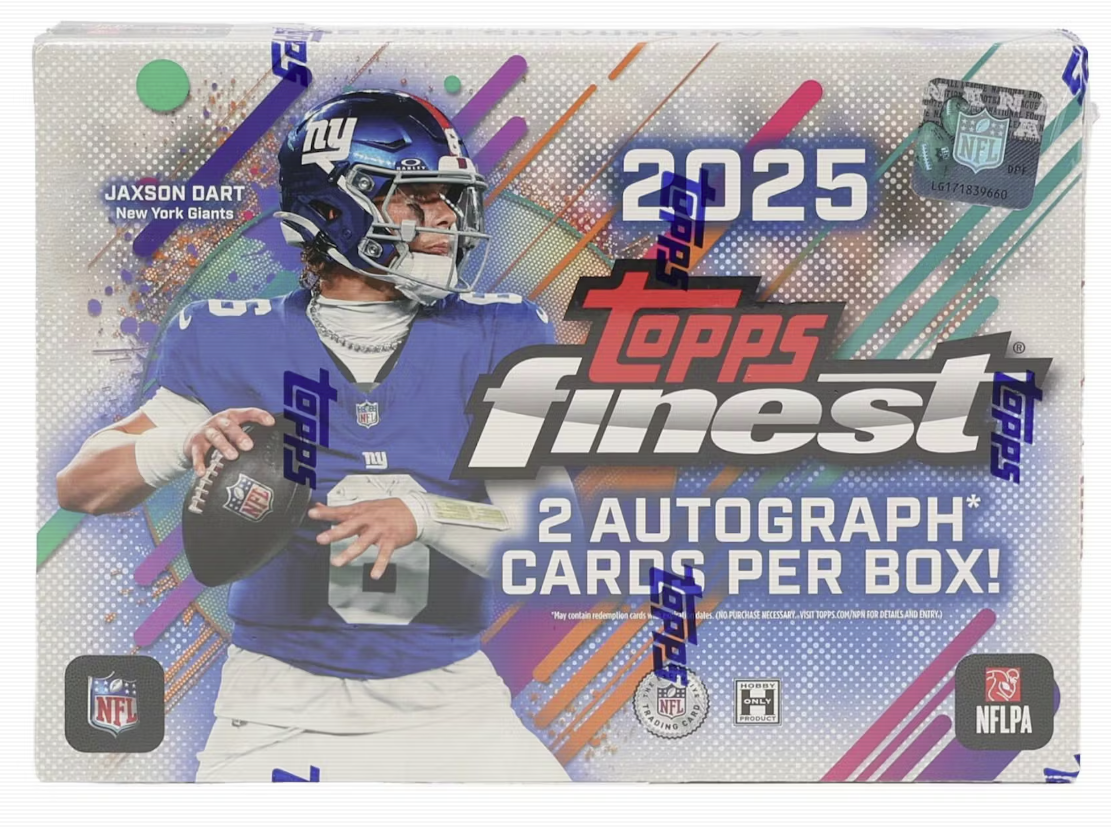 2025 Topps Finest Football Hobby Box