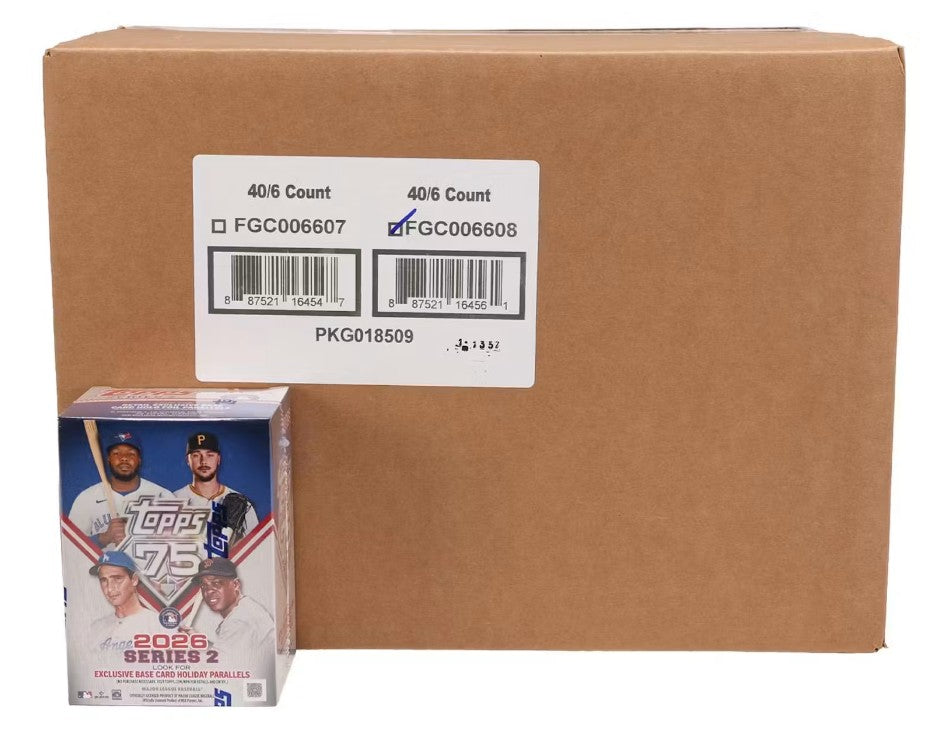 2026 Topps Series 2 Baseball Blaster 40-Box Case (Presell)
