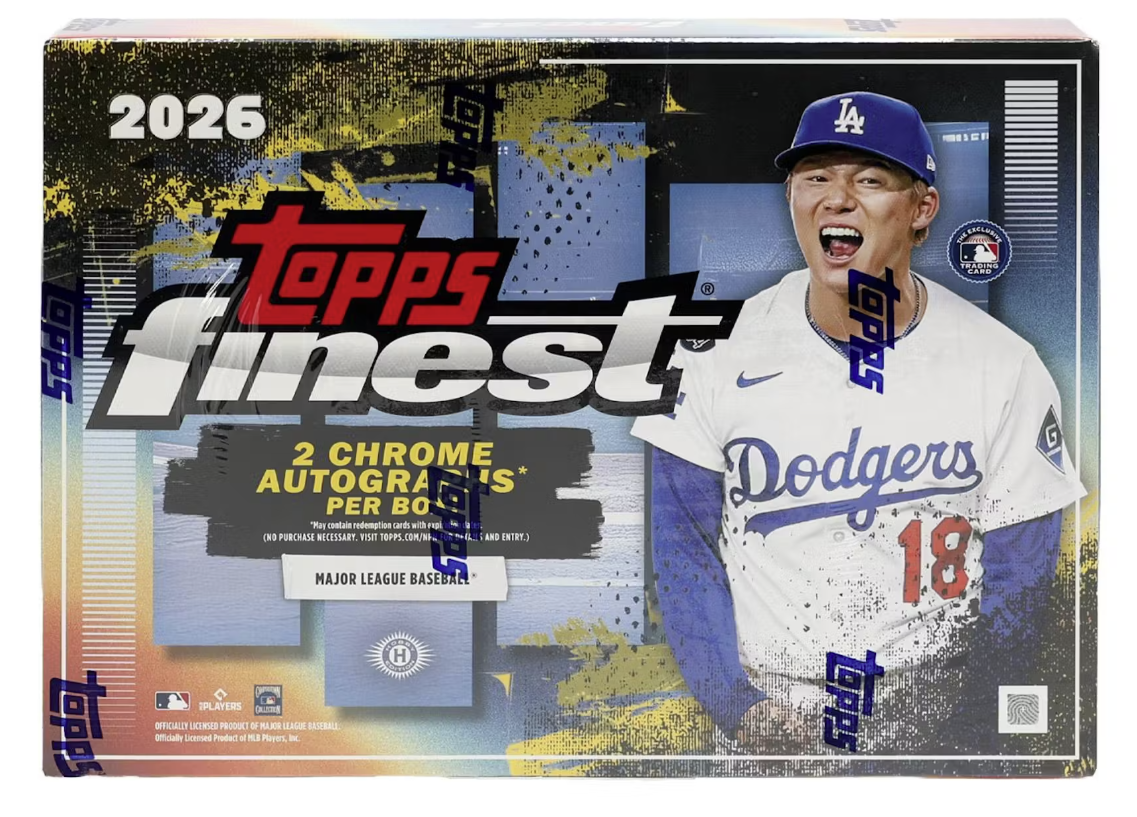 2026 Topps Finest Baseball Hobby Box