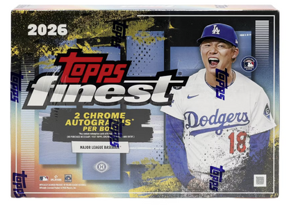 2026 Topps Finest Baseball Hobby Box
