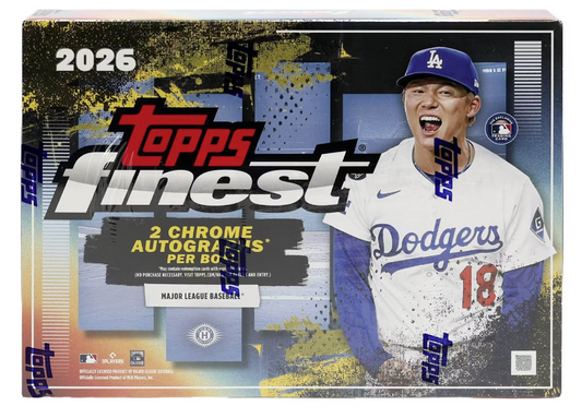 2026 Topps Finest Baseball Hobby Box