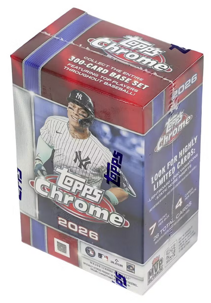 2026 Topps Chrome Baseball Blaster 40-Box Case (Presell)