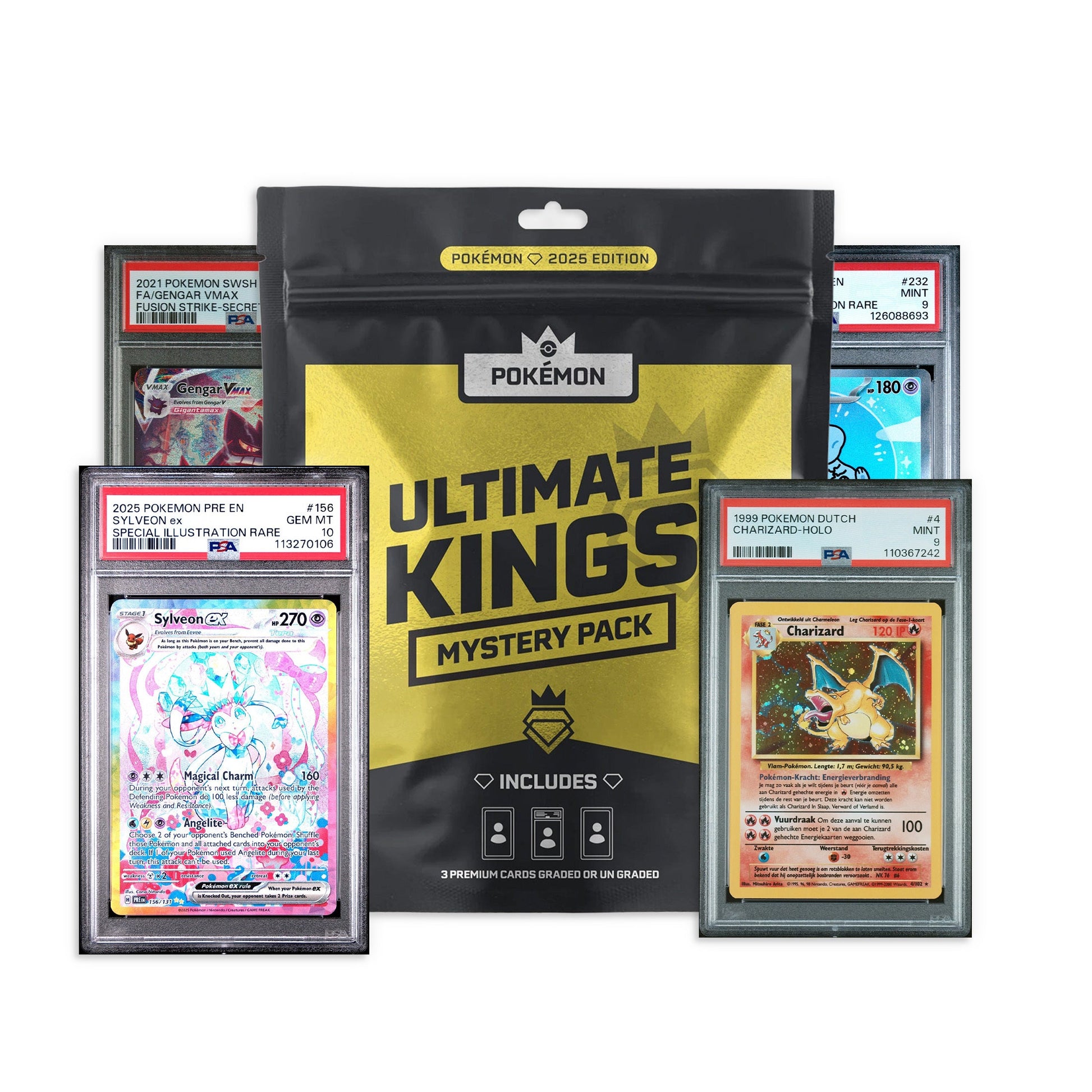 Ultimate Kings Mystery Pack - (3) Premium Cards Value $250-$2500+