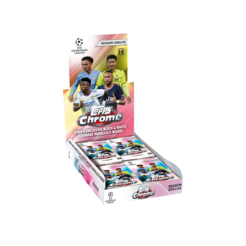 2021-22 Topps Chrome Soccer Hobby Box