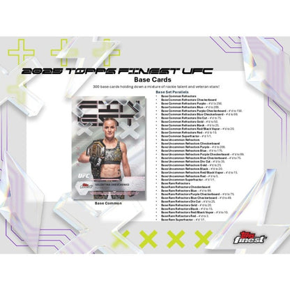 2025 Topps UFC Finest Hobby 8-Box Case
